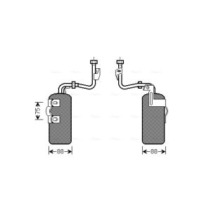 Filtre déshydratant climatisation AVA COOLING VOD165 AVA