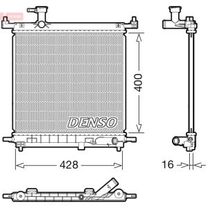 Arrefecedor do motor DENSO DRM46072