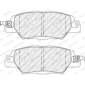 Bremsbelagsatz FERODO FDB5116, Hinten