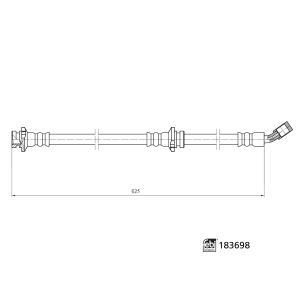 Bromsslang FEBI BILSTEIN 183698