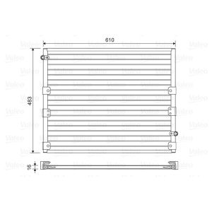 Condenseur, climatisation VALEO 814176