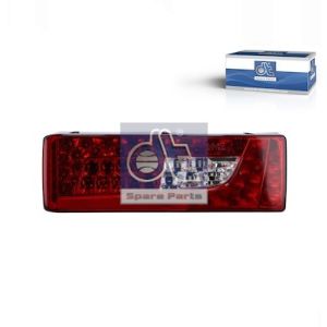 Luz traseira, direita (24V, vermelho) DT SPARE PARTS 1.21883