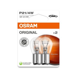Lâmpada incandescente OSRAM Standard P21/4W 12V, 4/21W, 2 Peça