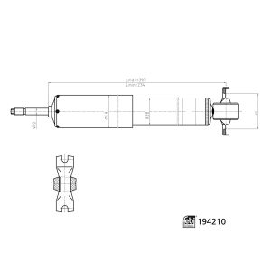 Amortecedor FEBI BILSTEIN 194210