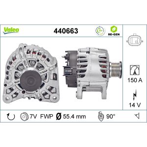 Alternator VALEO 440663