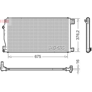 Radiateur moteur DENSO DRM50147