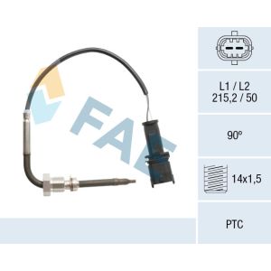Abgastemperatursensor FAE 68107
