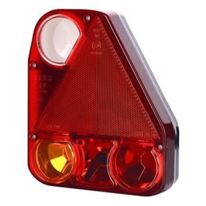 Luz traseira, direita (24V, vermelho) TRUCKLIGHT TL-UN083R-RL direito