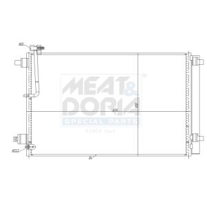 A/C-kondensor MEAT & DORIA 991281