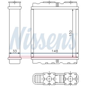 Waterverwarmer NISSENS NIS 72659