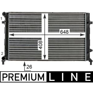 Raffreddatore motore MAHLE CR 30 000P