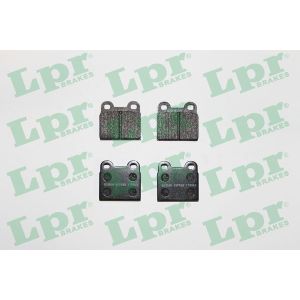 Bremsbelagsatz, Scheibenbremse LPR 05P025