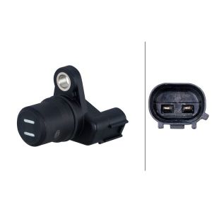 Sensor do ABS traseiro, direito HELLA 6PU 230 048-831