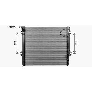 Raffreddatore motore AVA COOLING TO2788