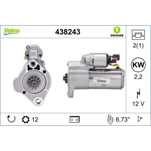 Starter VALEO 438243