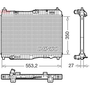 Arrefecedor do motor DENSO DRM10116