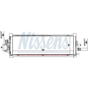 Radiador de motor AVA COOLING TE2002