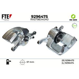 Pinça do travão de disco, traseiro FTE 9296475