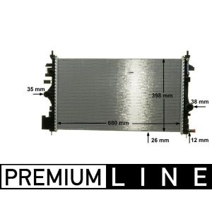 Arrefecedor do motor MAHLE CR 1102 000P