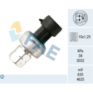 Interruptor de pressão, ar condicionado FAE 15827
