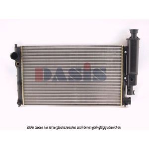 Radiador, arrefecimento do motor AKS DASIS 161320N
