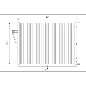 Condenseur (climatisation) VALEO 812879