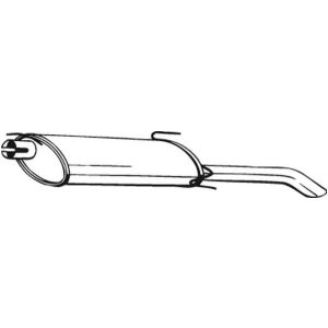 Endschalldämpfer BOSAL 185-311