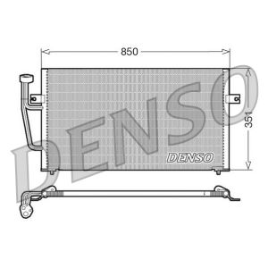 Condensador, sistema de ar condicionado DENSO DCN33007