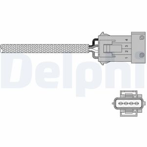 Sonda lambda DELPHI ES20258-12B1