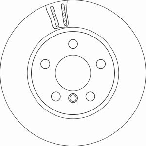 Bromsskiva TRW DF6715
