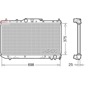 Arrefecedor do motor DENSO DRM50114
