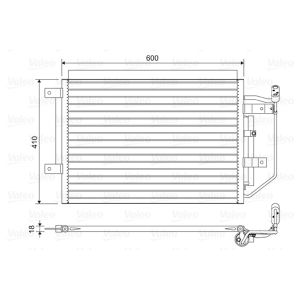 Condenseur (climatisation) VALEO 822556