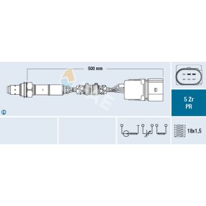 Sonda lambda FAE 75038