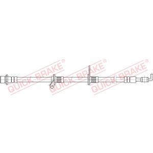 Bremsschlauch QUICK BRAKE 50.717