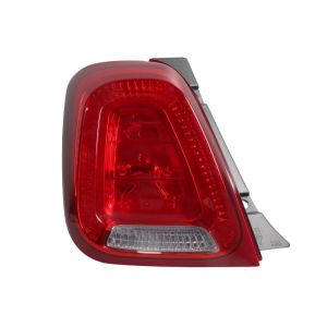 Luz traseira, direita (24V, vermelho) TYC 11-14114-01-2, esquerdo