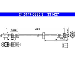 Remleiding ATE 24.5147-0385.3