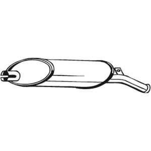 Endschalldämpfer BOSAL 200-925