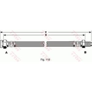Jarruletku TRW PHB270