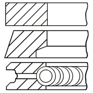 Kolbenringsatz GOETZE 08-138800-00