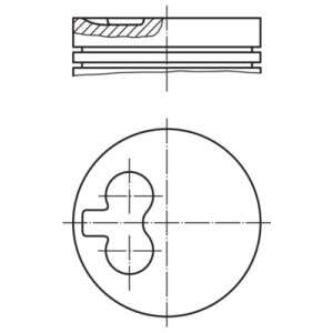 Pistão MAHLE 029 79 12