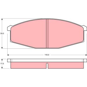 Herth+Buss Jakoparts J3601034 – Kit Pastiglie Freno A Disco, Qualità OEM, Sostituzione Auto - 4