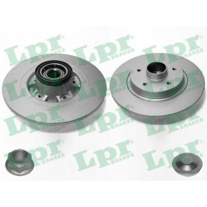 Bromsskiva LPR R1070PRCA