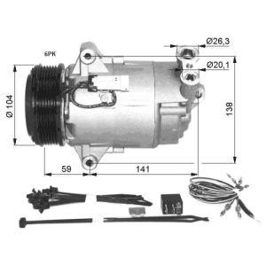 Compressor, airconditioning NRF 32427