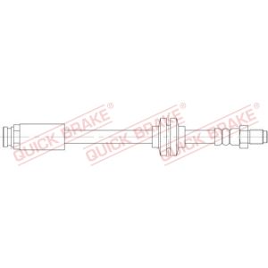 Remleiding QUICK BRAKE 32.215