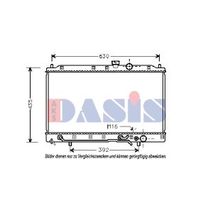 Motorkühler AKS DASIS 140054N