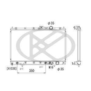 Raffreddatore motore KOYORAD PL030358