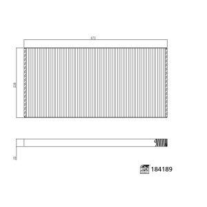 Innenraumfilter FEBI 184189