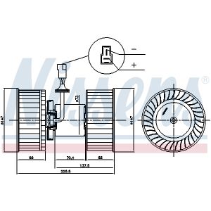 Interieurventilatie NISSENS 87842