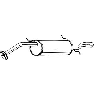 Endschalldämpfer BOSAL 278-077