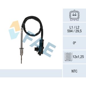 Abgastemperatursensor FAE 68641